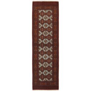 Torkaman Fine orientalisk matta 90 x 295 cm