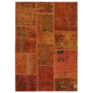 Vintage Patchwork orientalisk matta 104 x 157 cm