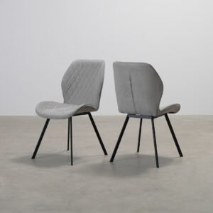 Pombriego matstol grå