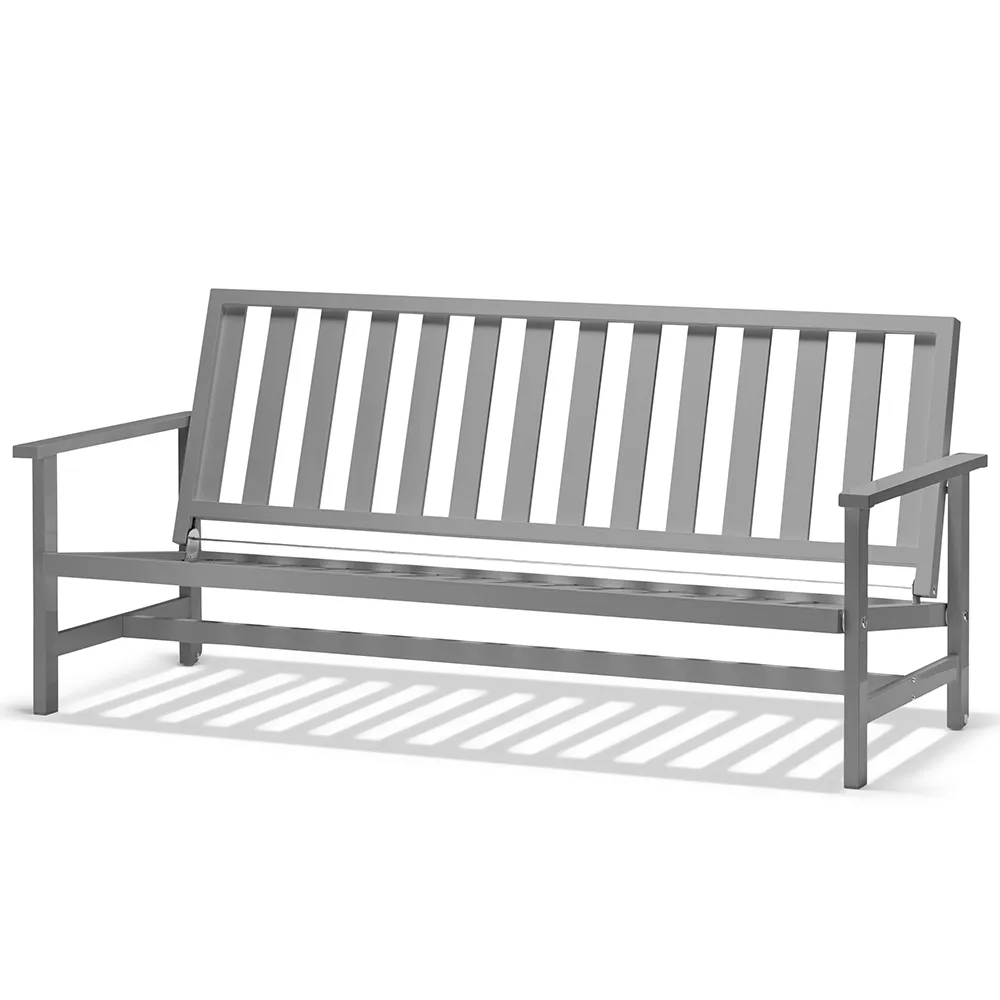 Fri Form, Soffa 3-Sits Grå Alu