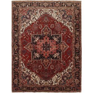 Heriz orientalisk matta 257 x 340 cm