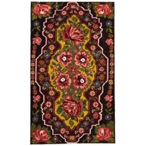 Rose Kelim orientalisk matta 183 x 310 cm