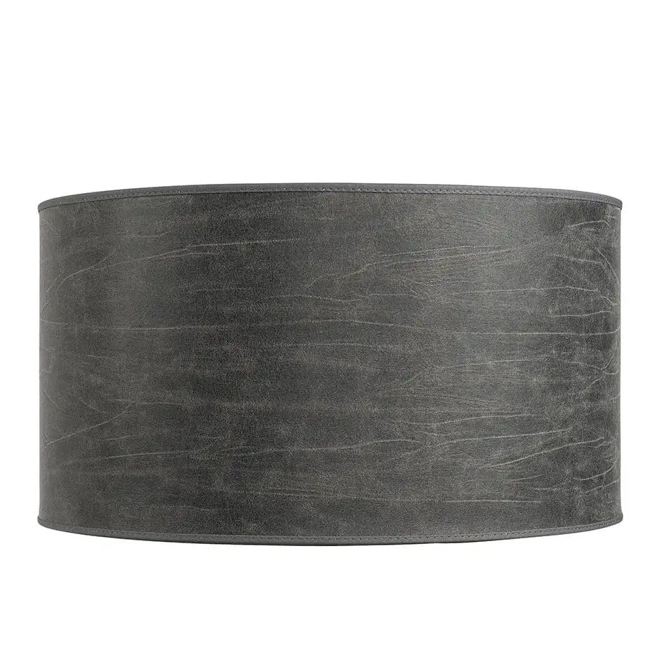 Artwood, Lampskärm Cylinder Medium Leather Grey