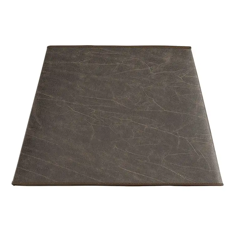 Artwood, Lampskärm Square Leather Pale Brown