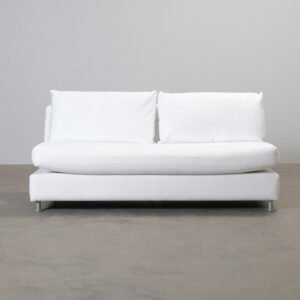 HT Collection 2-sits soffa vit