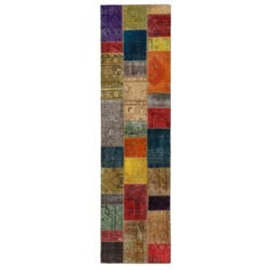 Vintage Patchwork orientalisk matta 82 x 309 cm