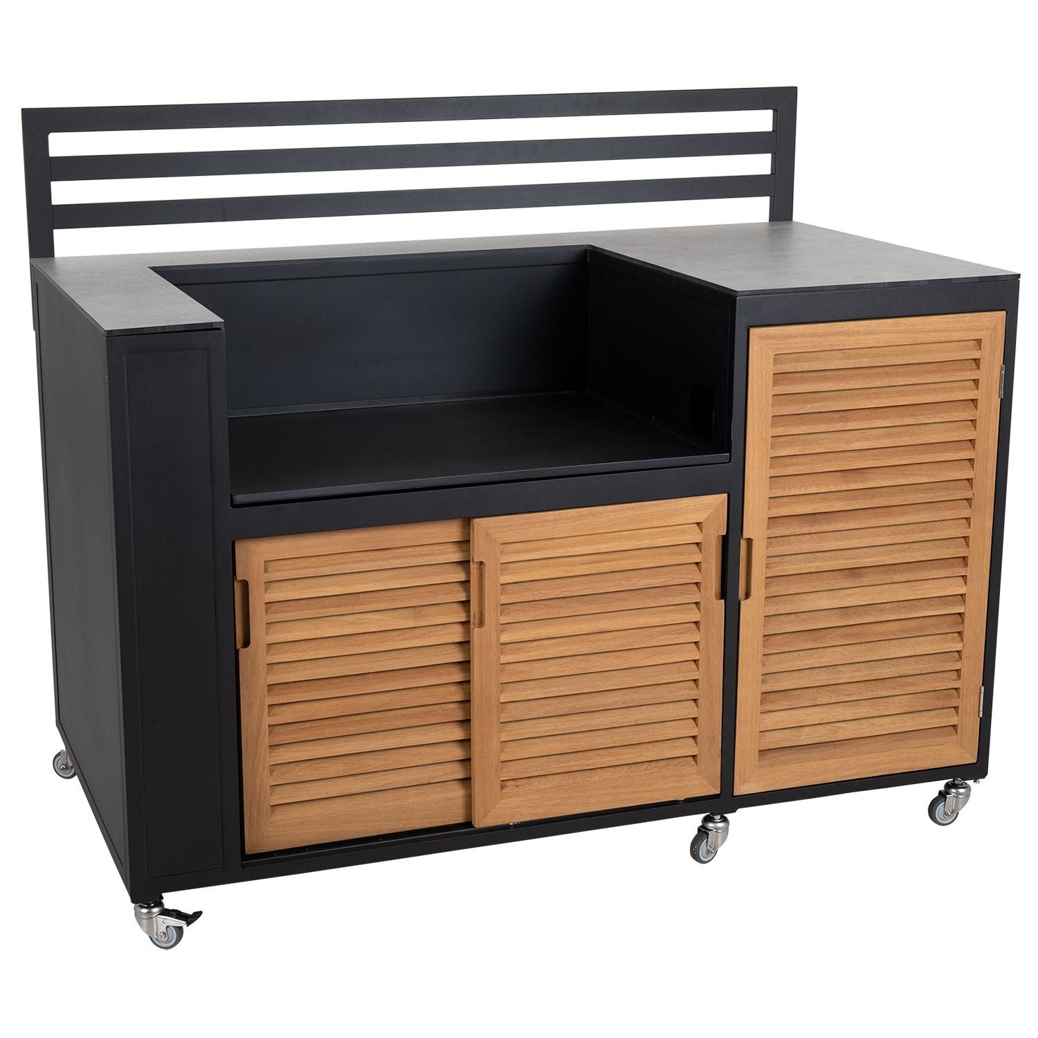 Brafab, Fornax utekök svart/teak