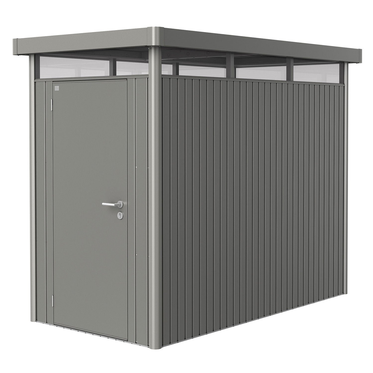 Biohort, Highline trädgårdsskjul storlek hs metallic kvarts-grå