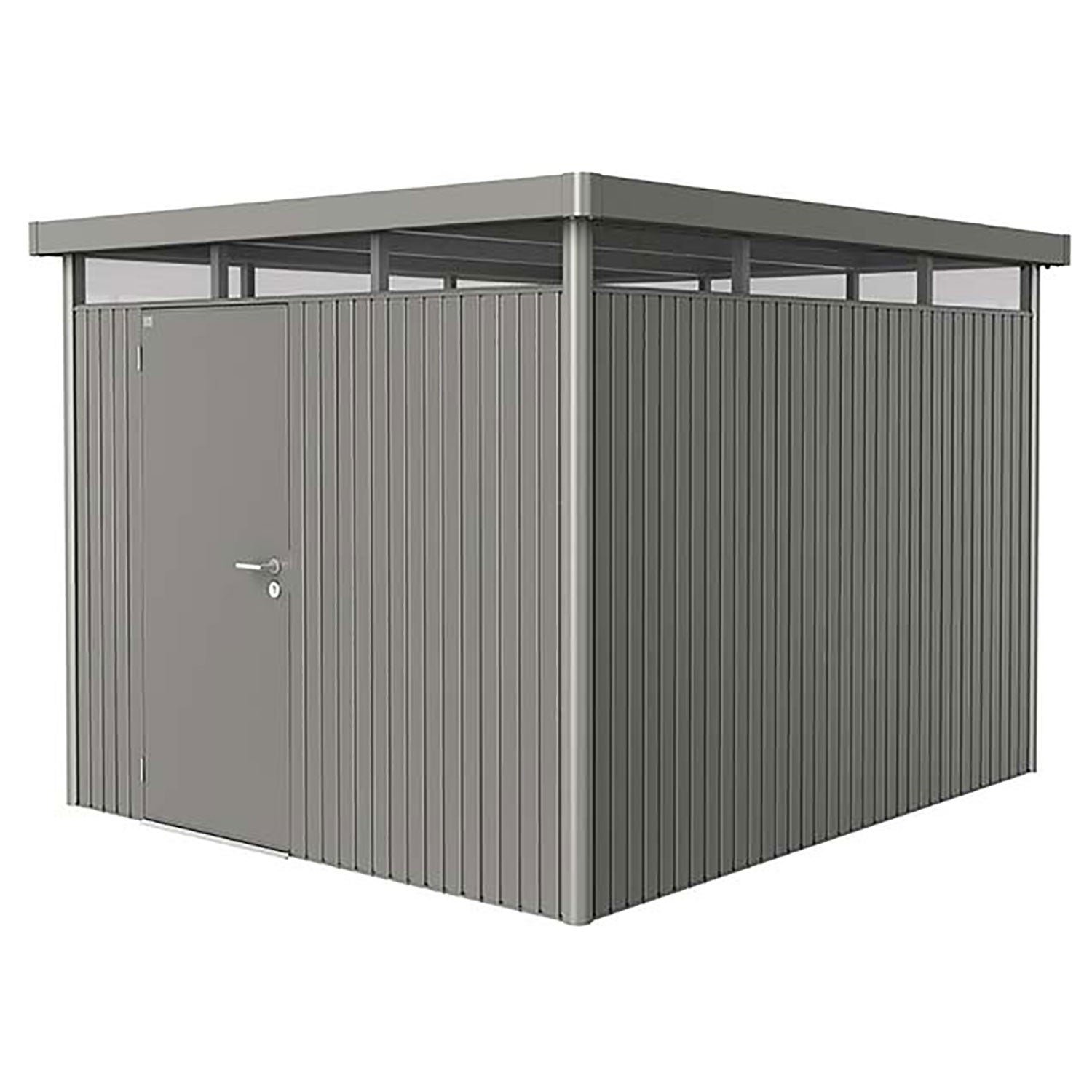 Biohort, Highline trädgårdsskjul storlek h5 metallic kvarts-grå