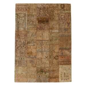 Vintage Patchwork orientalisk matta 175 x 244 cm