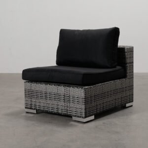 Bahamas soffmodul svart, set om 2