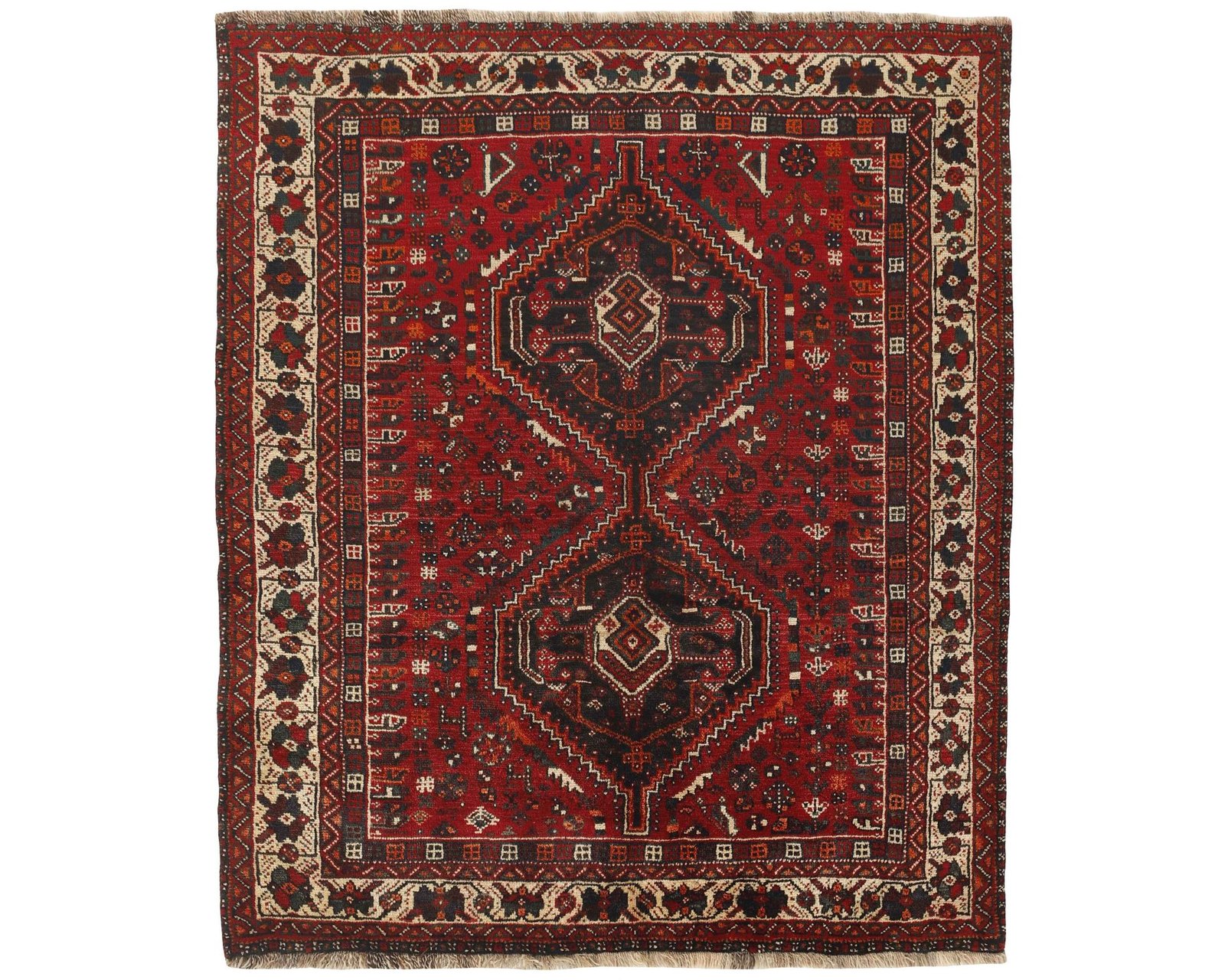 Shiraz orientalisk matta 164 x 200 cm