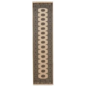 Pakistan handknotted orientalisk matta 79 x 314 cm