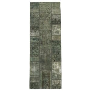 Vintage Patchwork orientalisk matta 75 x 203 cm