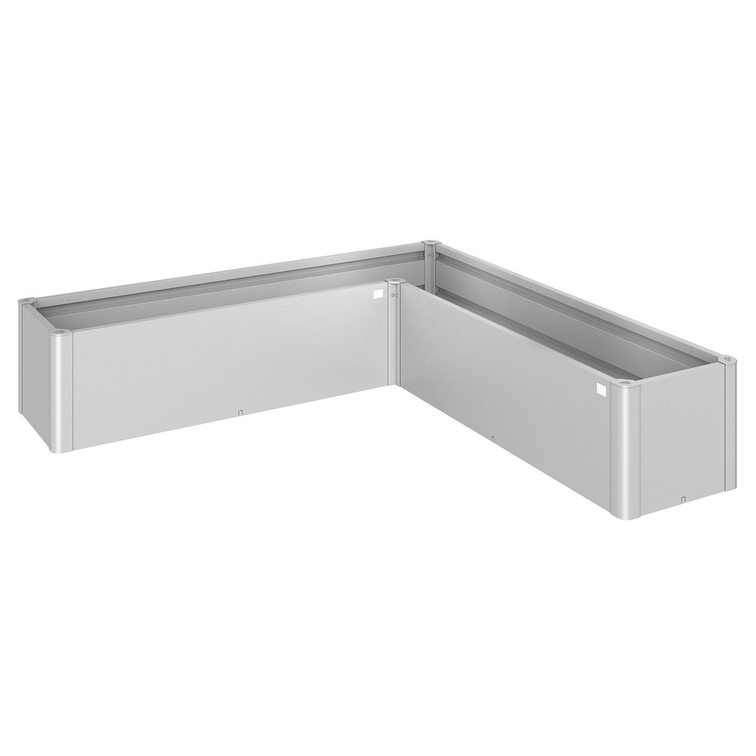Biohort, Belvedere planteringsbädd mini storlek l200 metallic silver