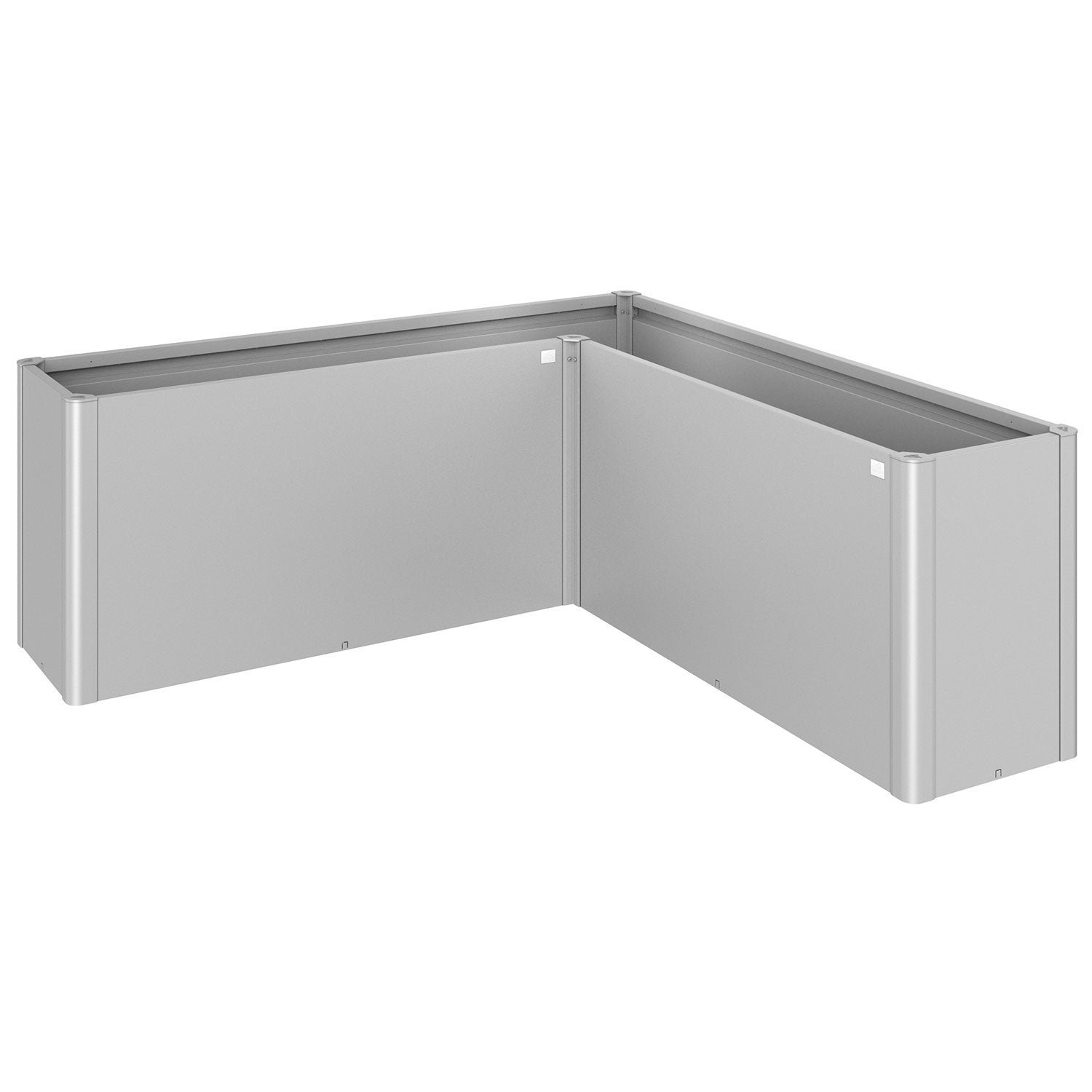 Biohort, Belvedere planteringsbädd maxi storlek l200 metallic silver