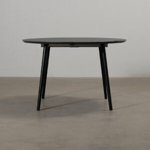 Sofacompany Amelia matbord 120-170 cm svart