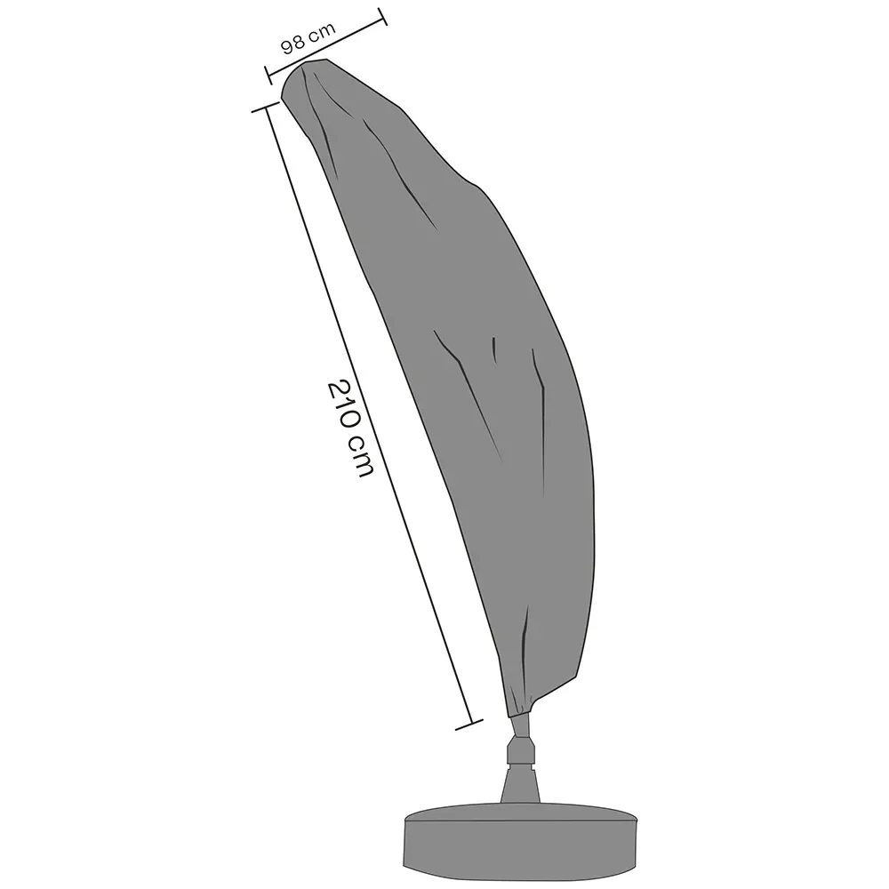 Brafab, Parasollskydd Easy Sun 265x75 cm waterproof