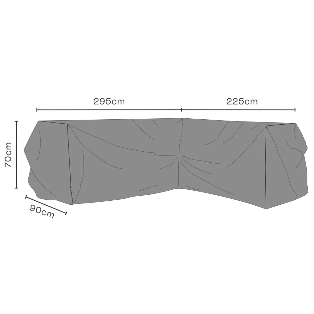 Brafab, Möbelskydd Hörnsoffa 225/295x70 cm Premium