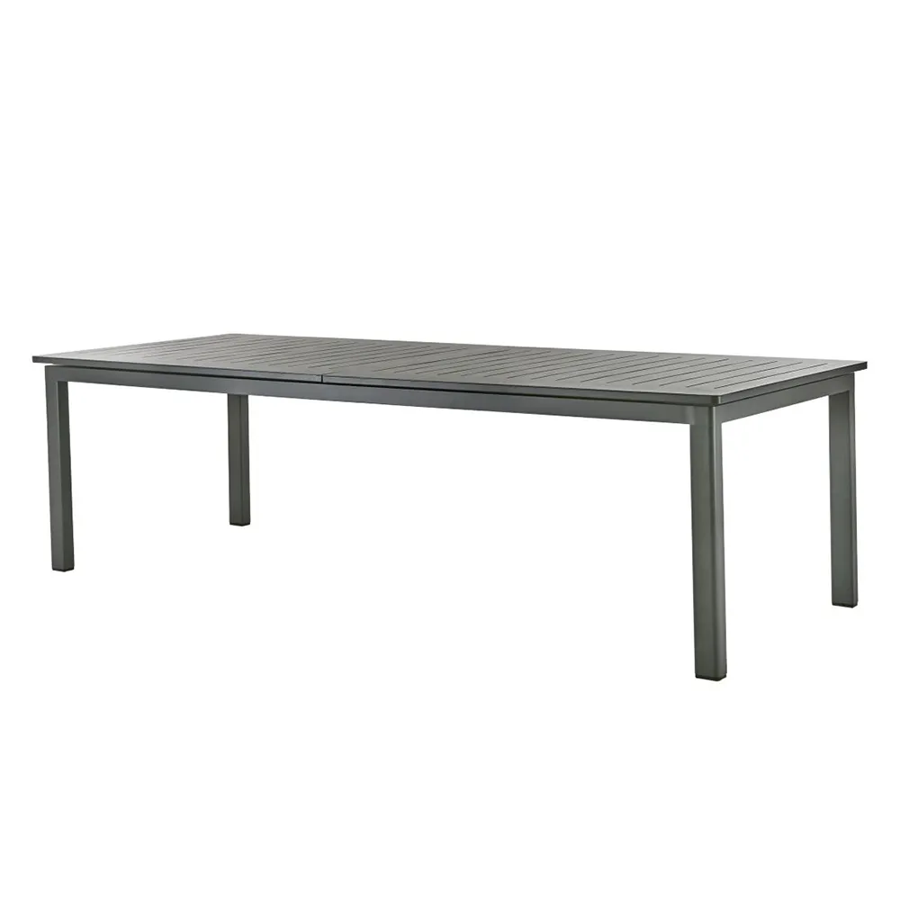 Brafab, Lomma matbord 100x260-380 cm Antracit