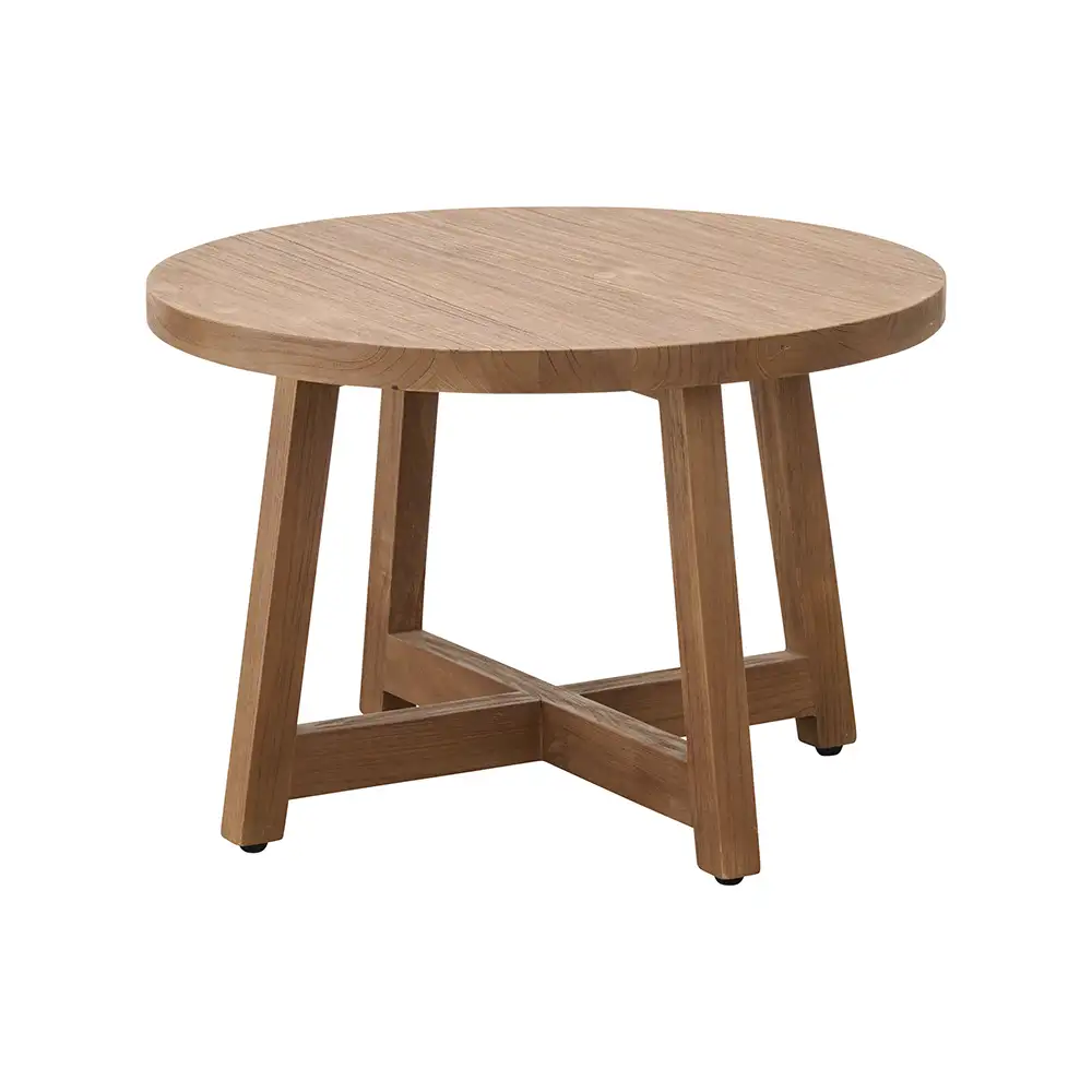 Sika Design, Aksel soffbord Ø75 cm teak