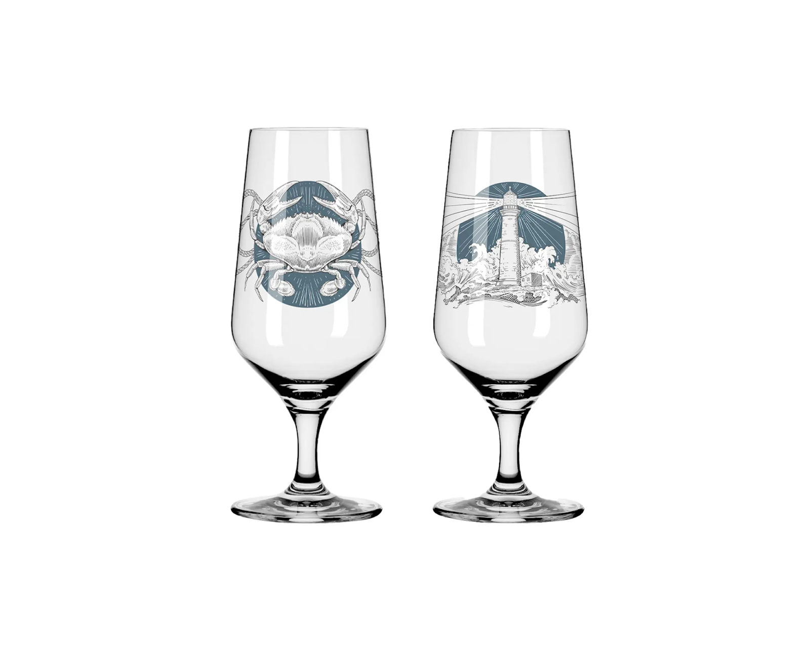 Ritzenhoff Brauchzeit Pils No. 7 & 8 ölglas, set om 2