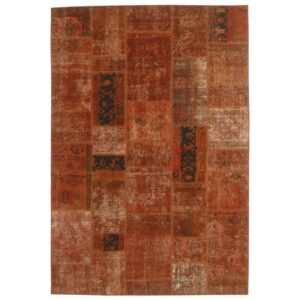 Vintage Patchwork orientalisk matta 166 x 242 cm
