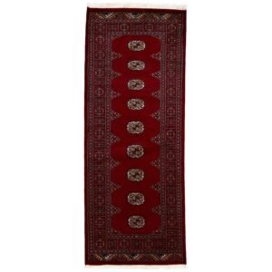 Pakistan handknotted orientalisk matta 82 x 208 cm
