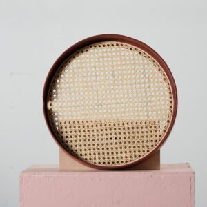 Normann Copenhagen Salon Tray bricka Ø 40 cm roströd