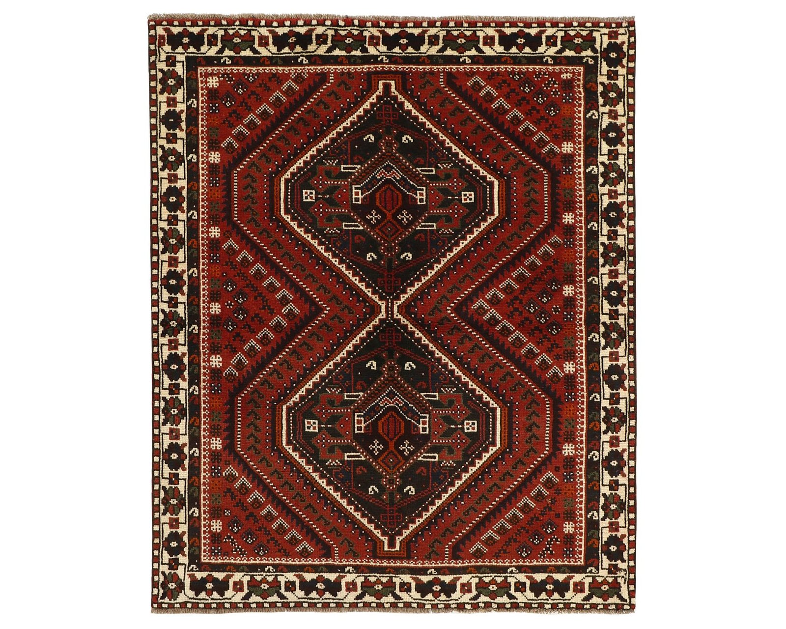 Shiraz orientalisk matta 157 x 196 cm