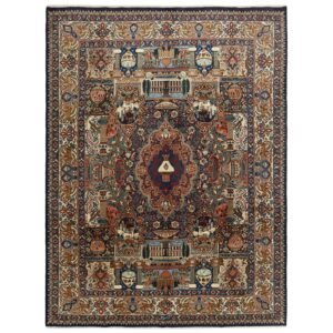 Kashmar orientalisk matta 300 x 390 cm