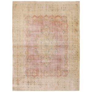 Vintage Kerman orientalisk matta 291 x 388 cm