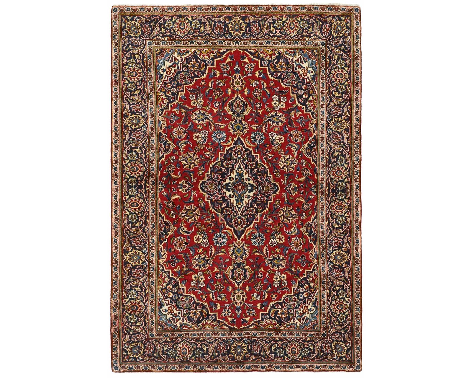 Keshan orientalisk matta 148 x 220 cm