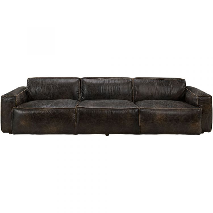 Artwood, Buddy 4-Sits Soffa Leather Fudge