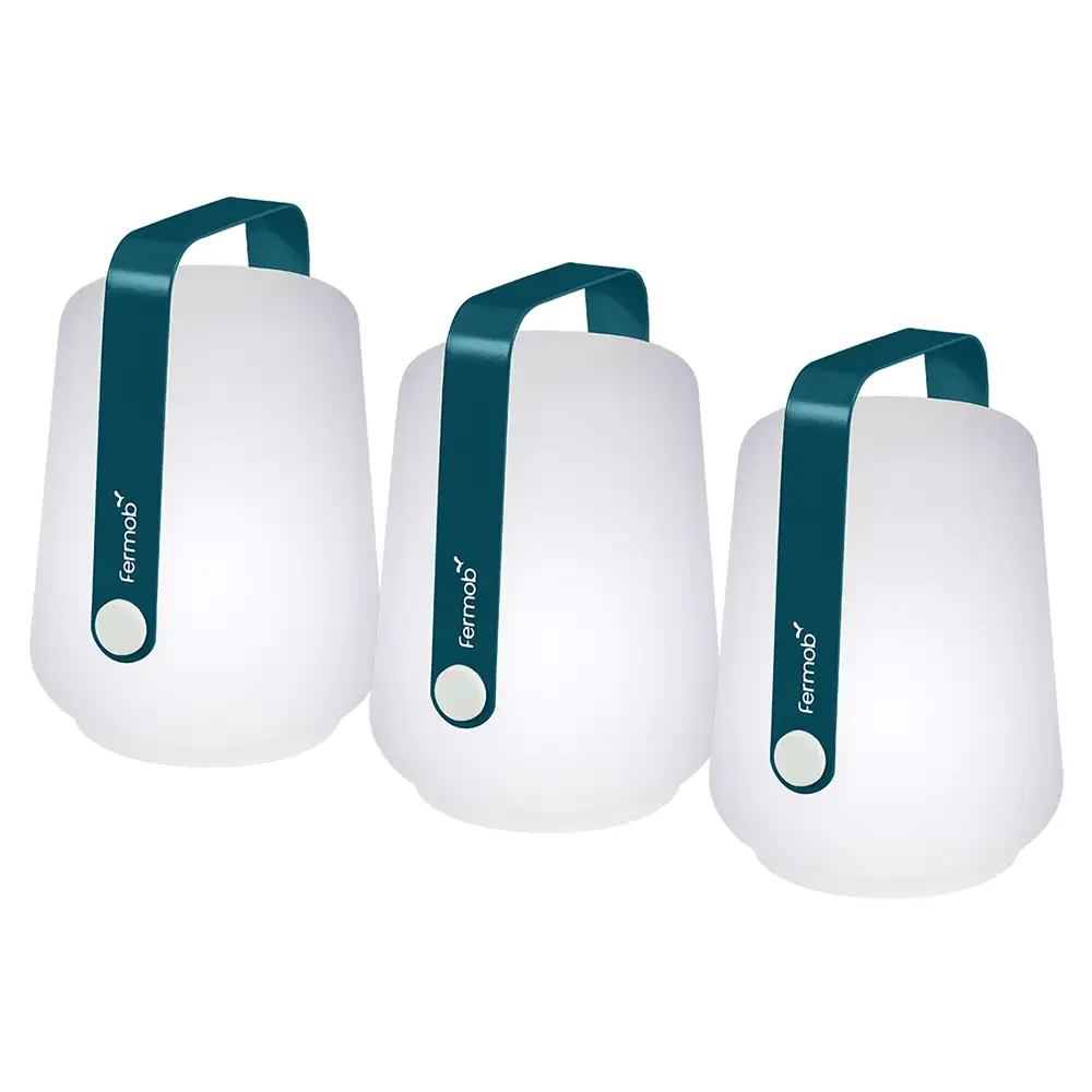 Fermob, Balad Lampa H12 3-pack Acapulco Blue