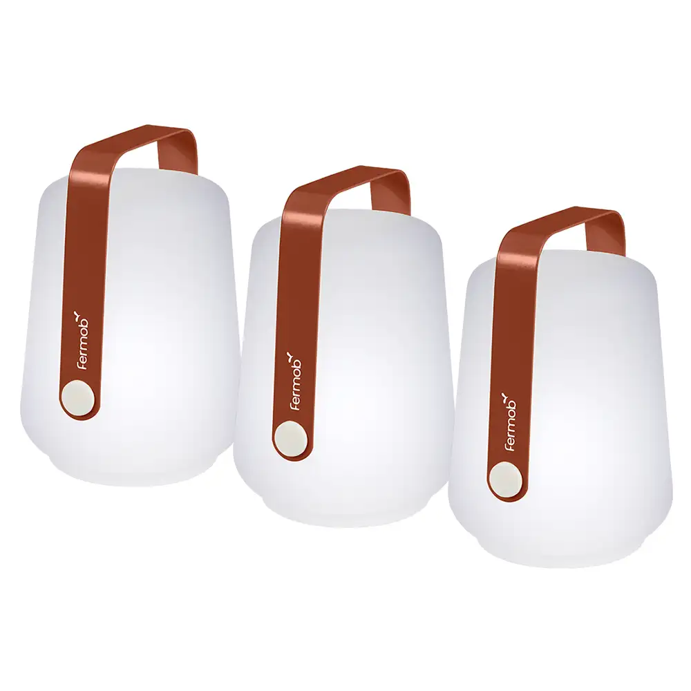 Fermob, Balad Lampa H12 3-pack Red Ochre