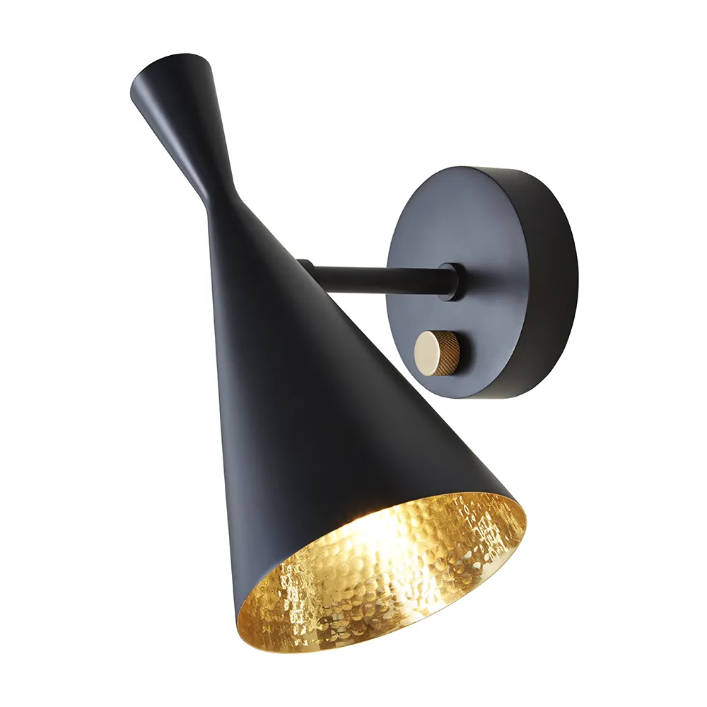 Tom Dixon, Beat Vägglampa Black