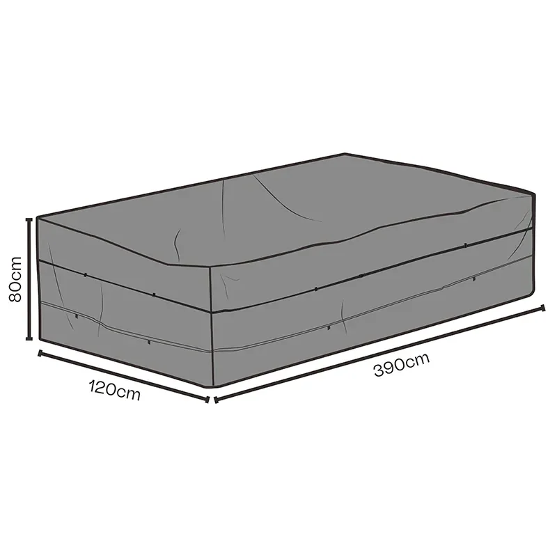 Brafab, Möbelskydd 390x120x80 cm Black breathable