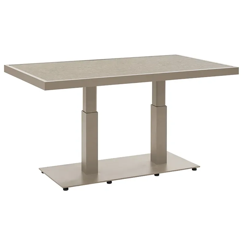 Brafab, Scale soffbord 85x140 cm khaki / Greish Ceramic