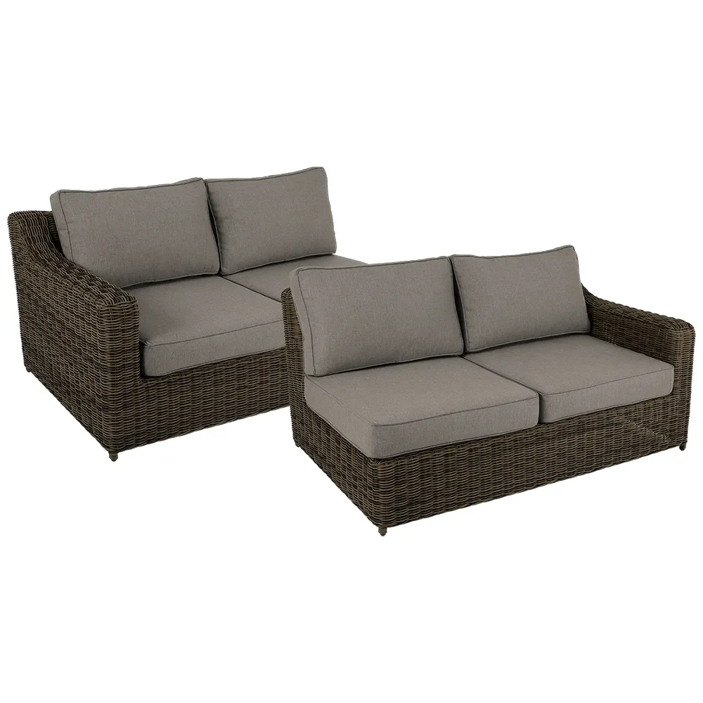 Brafab, Glendon avslutsdelar 2-pack  Dark brown / Soft moose