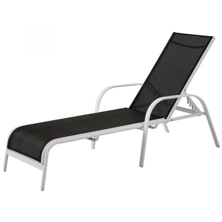 Brafab, Rana solsäng vit / svart