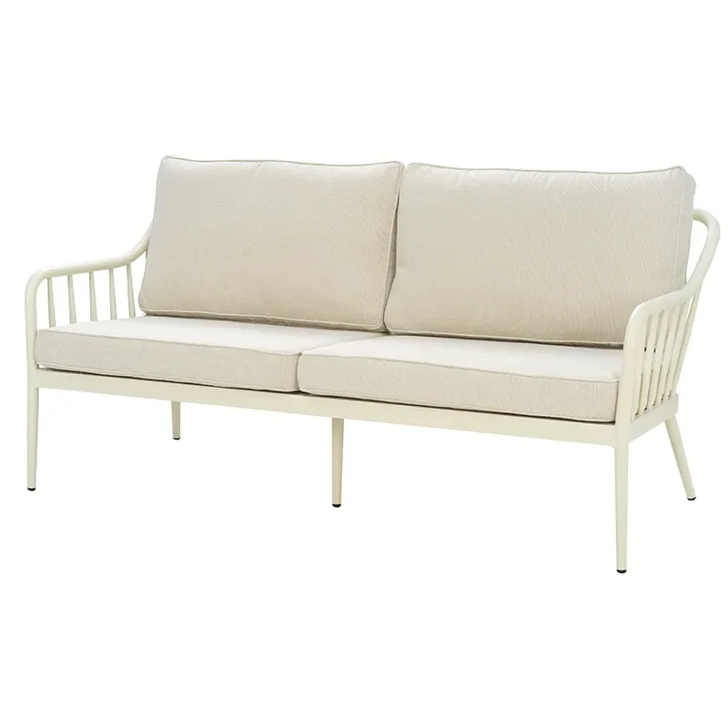 Brafab, Coleville 3-sits soffa  Pearl white / Dot beige