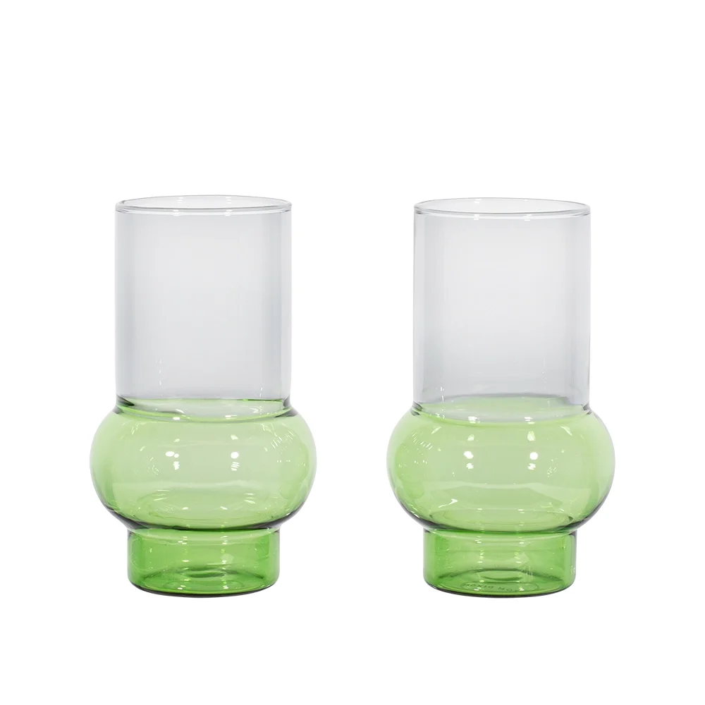 Tom Dixon, Bump Drickglas Höga Gröna 2-pack