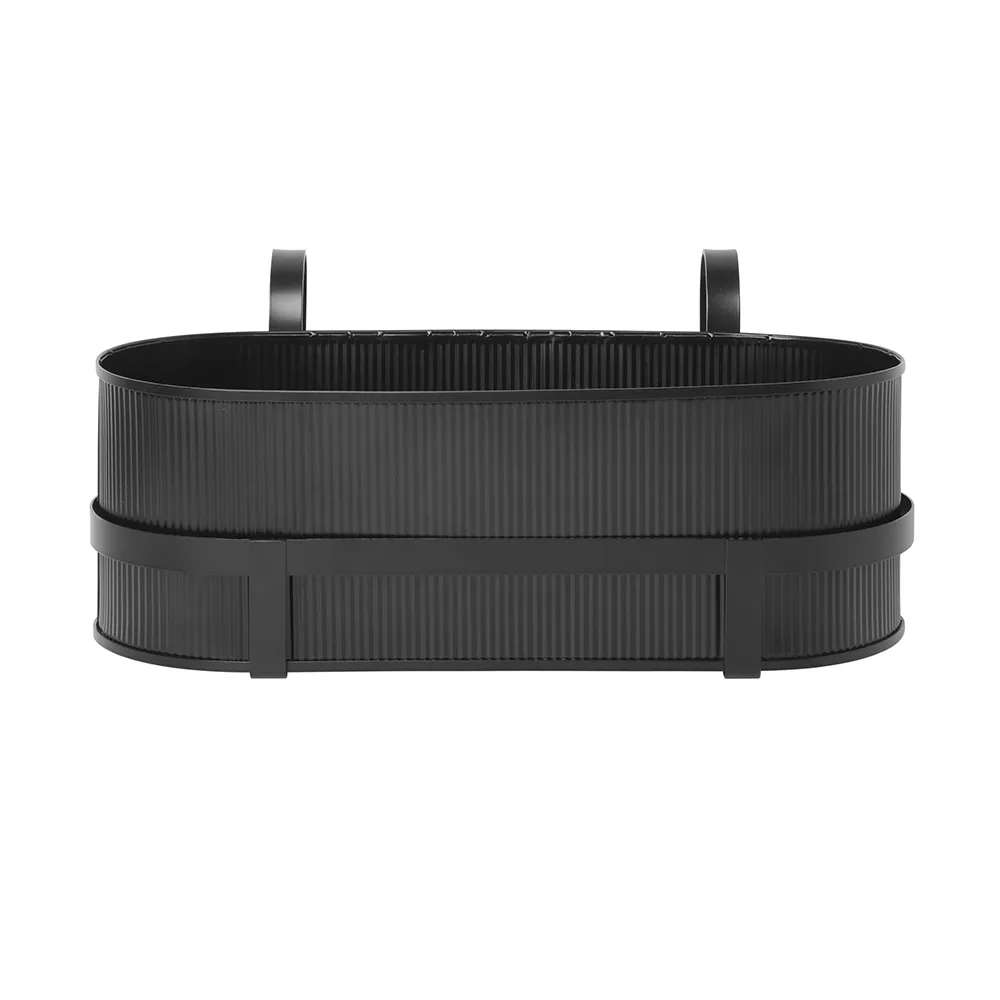 Ferm Living, Bau Balcony Box - Black
