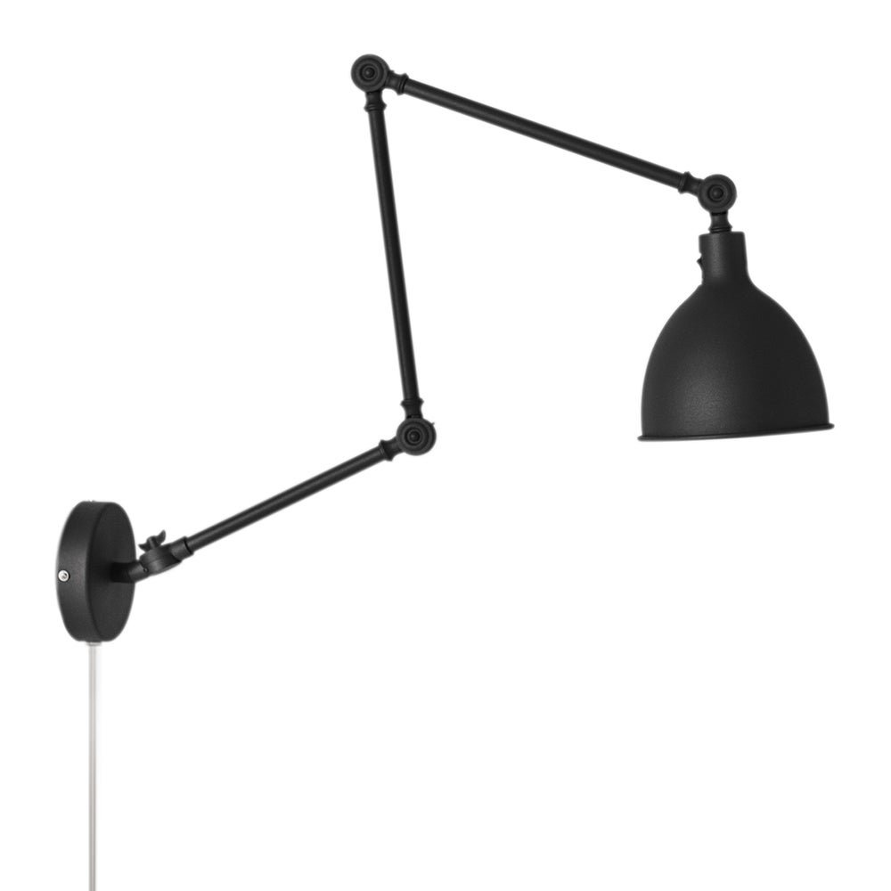 by Rydéns, Bazar vägglampa l61.5-122 cm svart