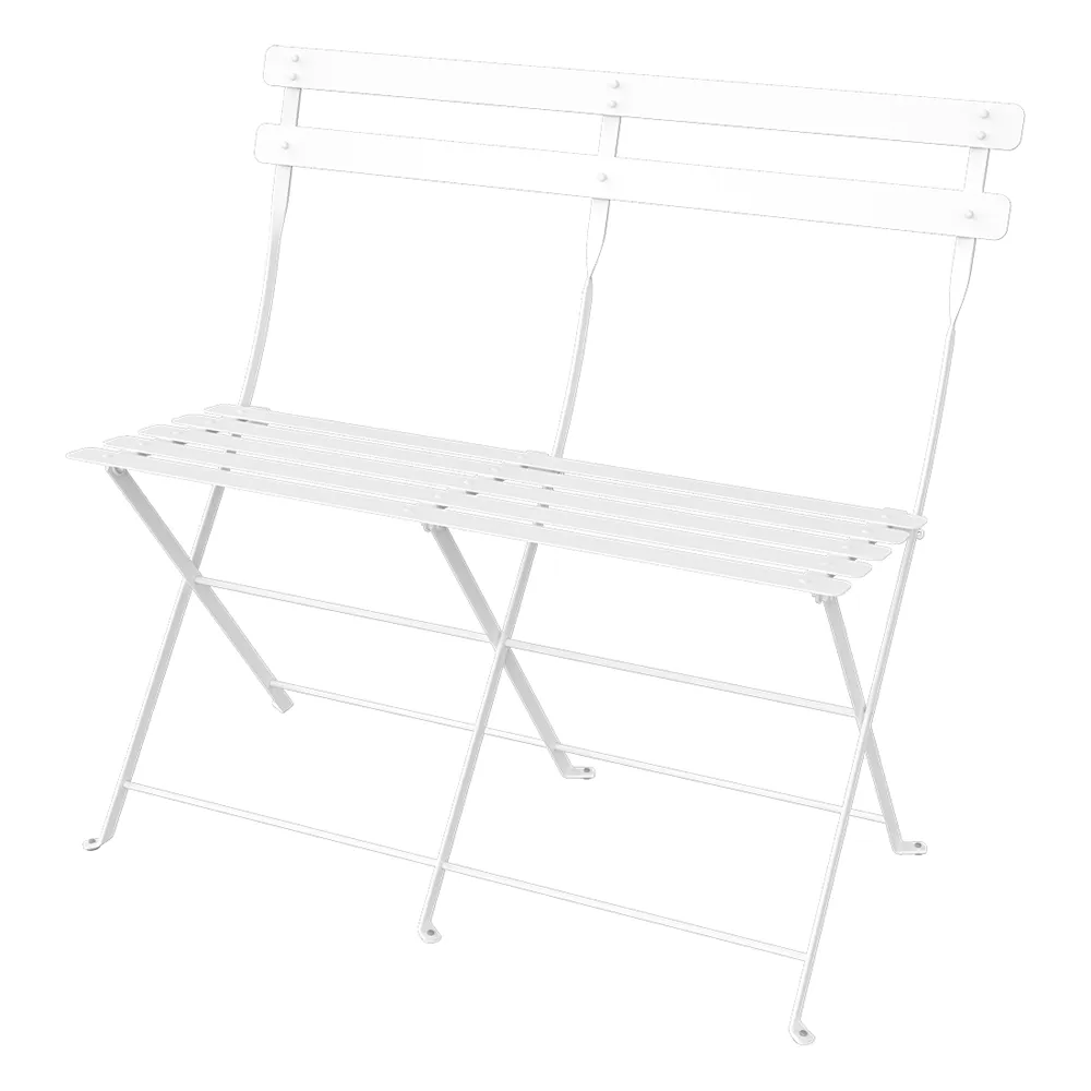 Fermob, Bistro 2-sits soffa Cotton white