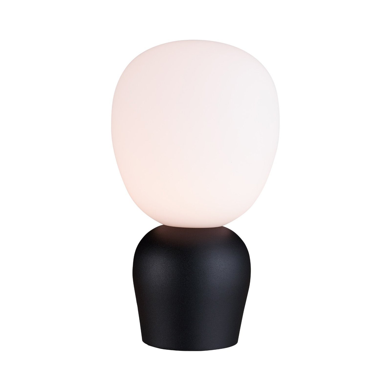 Belid, Buddy bordslampa Svartstruktur / Opalglas G9