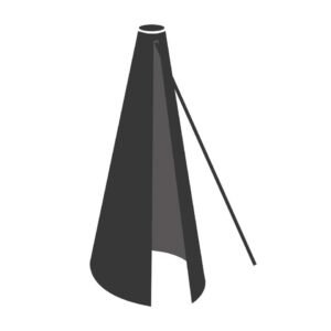 Cane-line, Parasollskydd till Hyde parasoll 48x48x220 cm Svart