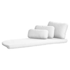 Cane-line, Savannah Daybed Dynset Höger Vit, Sunbrella Natte