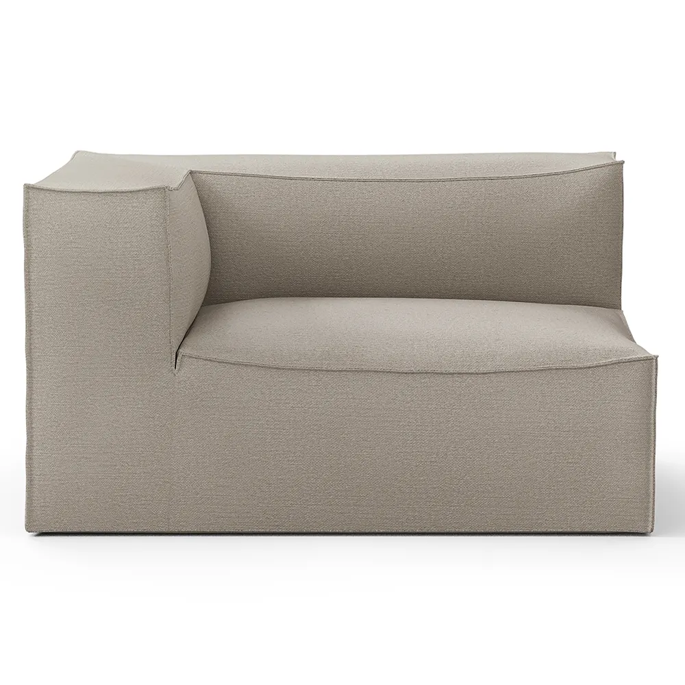 Ferm Living, Catena Sofa Armrest Left L400 - Cotton Linen - Natural